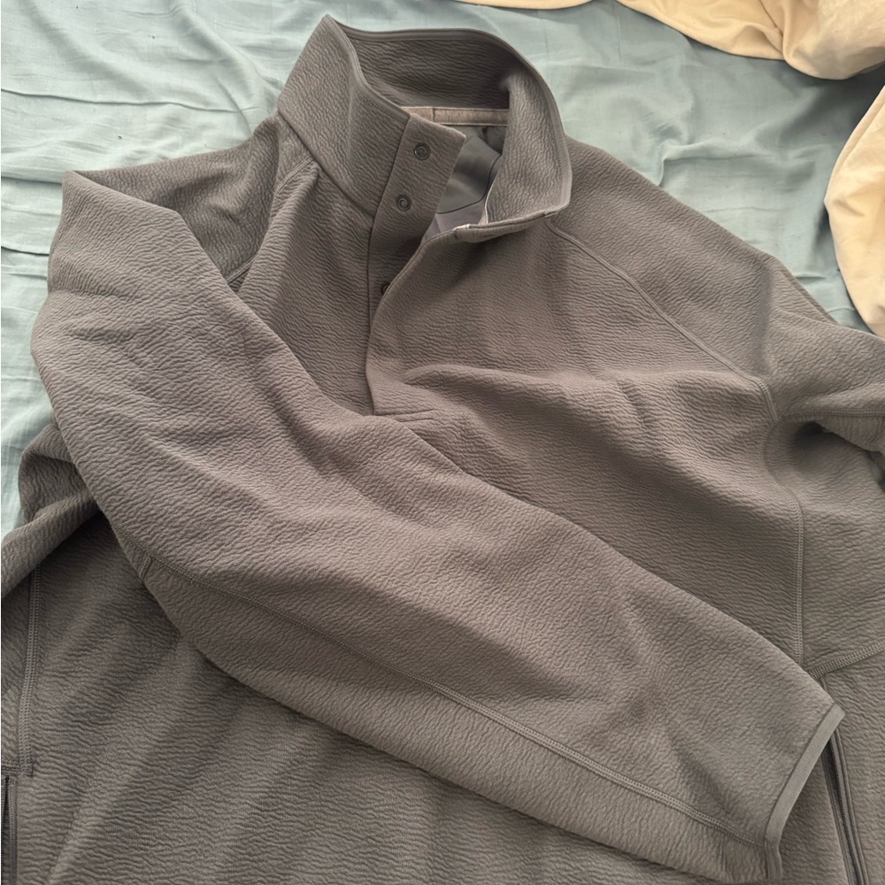 Lululemon Athletica Charcoal Anorak Pullover